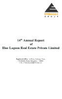 14th Annual Report of Blue Lagoon Real Estate Private Limited