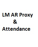 LM AR Proxy & Attendance